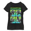 Girl’s Jurassic World Dinosaur Panel Battle T-Shirt