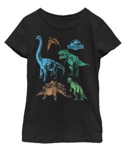 Girl’s Jurassic World Dinosaur Party T-Shirt