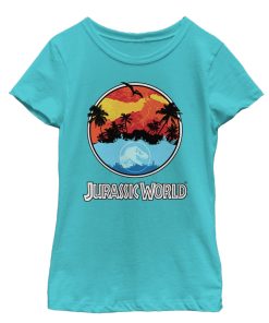 Girl’s Jurassic World Fallen Kingdom Apocalypse Logo T-Shirt