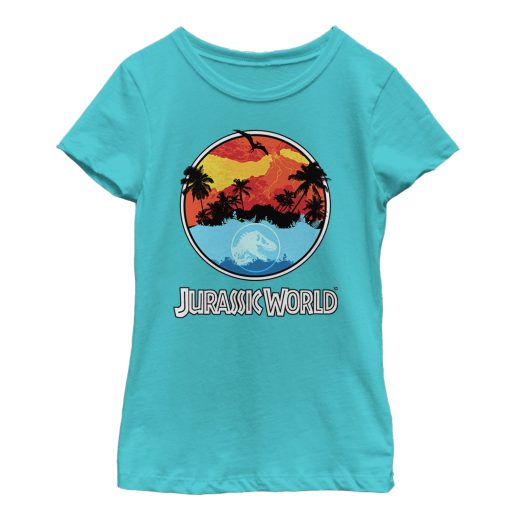 Girl’s Jurassic World Fallen Kingdom Apocalypse Logo T-Shirt