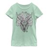 Girl’s Jurassic World Fallen Kingdom Artistic Triceratops T-Shirt