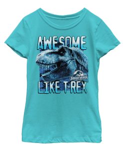 Girl’s Jurassic World Fallen Kingdom Awesome T.Rex T-Shirt