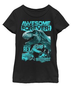 Girl’s Jurassic World Fallen Kingdom Forever T.Rex T-Shirt