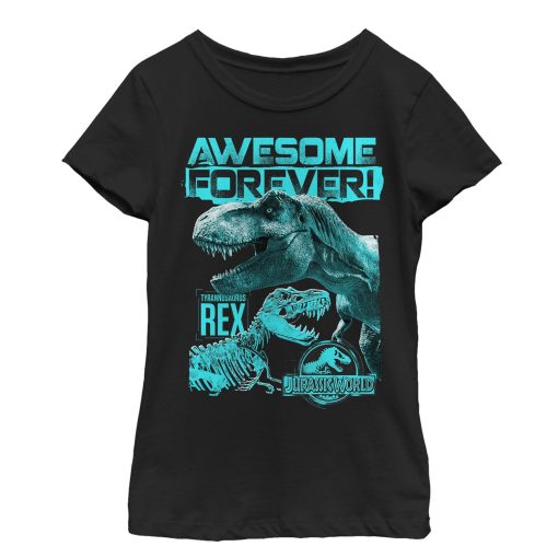 Girl’s Jurassic World Fallen Kingdom Forever T.Rex T-Shirt