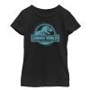 Girl’s Jurassic World Fallen Kingdom Glitch Logo T-Shirt