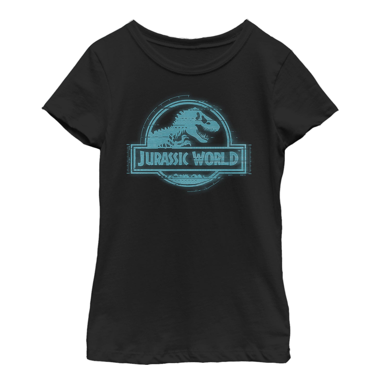 Girl's Jurassic World Fallen Kingdom Glitch Logo T-Shirt Girl's Jurassic World Fallen Kingdom Glitch Logo T-Shirt