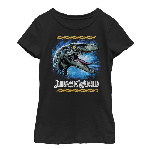 Girl’s Jurassic World Fallen Kingdom Raptor Code T-Shirt