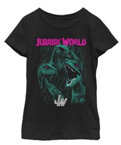 Girl’s Jurassic World Fallen Kingdom Raptor Eyes T-Shirt
