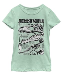Girl’s Jurassic World Fallen Kingdom T. Rex Details T-Shirt