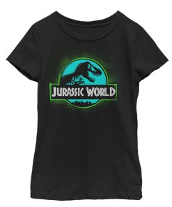 Girl’s Jurassic World Fallen Kingdom T. Rex Spray Paint Logo T-Shirt