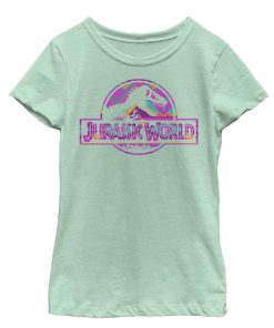 Girl’s Jurassic World Geometric Desert Logo T-Shirt