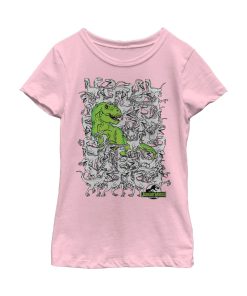 Girl’s Jurassic World Hidden T. Rex T-Shirt