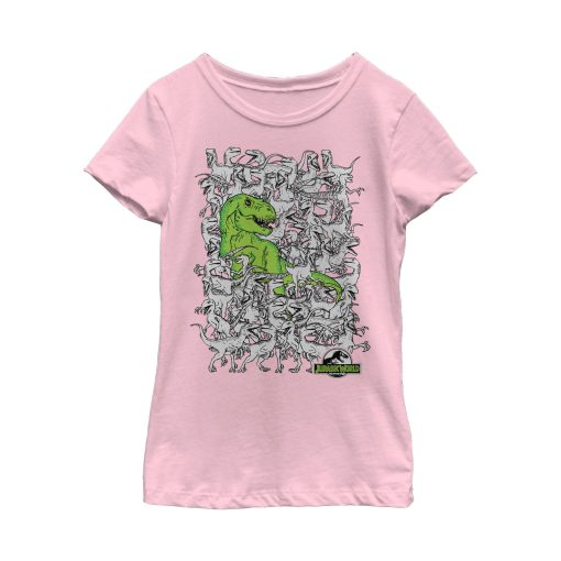 Girl’s Jurassic World Hidden T. Rex T-Shirt