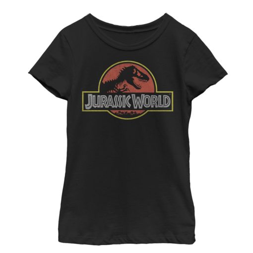 Girl’s Jurassic World Iconic Logo T-Shirt