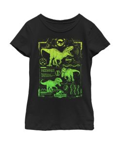 Girl’s Jurassic World Indominus Schematics T-Shirt