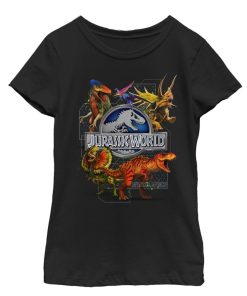 Girl’s Jurassic World New World Evolution T-Shirt
