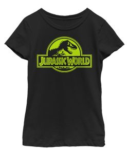 Girl’s Jurassic World Retro T. Rex Logo T-Shirt
