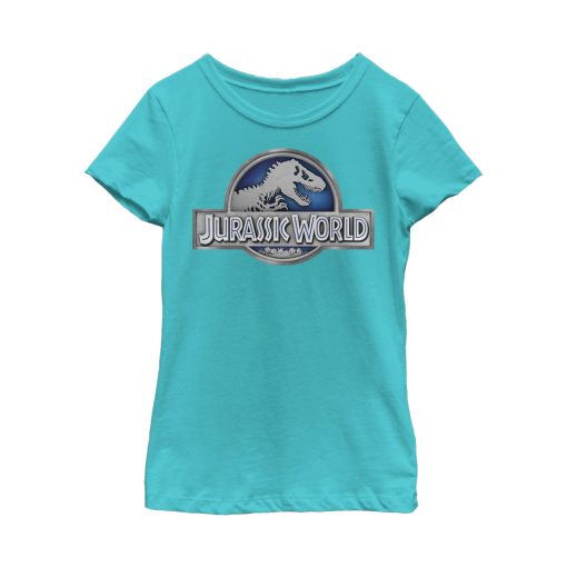 Girl’s Jurassic World T. Rex Logo T-Shirt