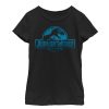 Girl’s Jurassic World Water Ripple Logo T-Shirt