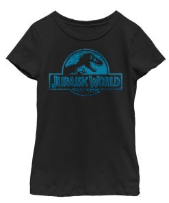 Girl’s Jurassic World Water Ripple Logo T-Shirt