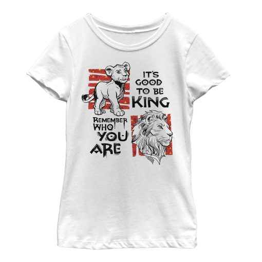 Girl’s Lion King Good to Be King T-Shirt