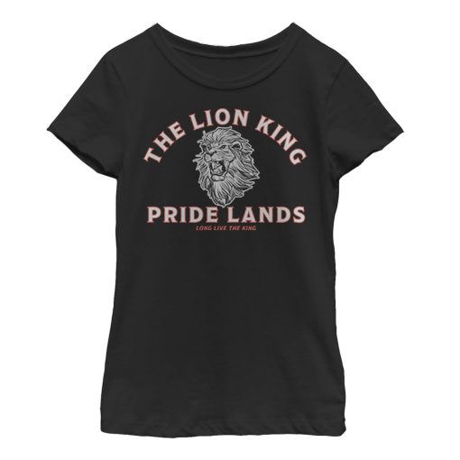 Girl’s Lion King Live the King Sketch T-Shirt