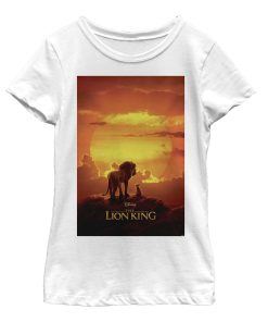 Girl’s Lion King Pride Rock Movie Poster T-Shirt