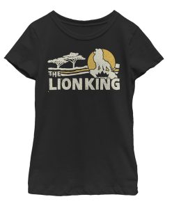 Girl’s Lion King Vintage Pride Lands T-Shirt