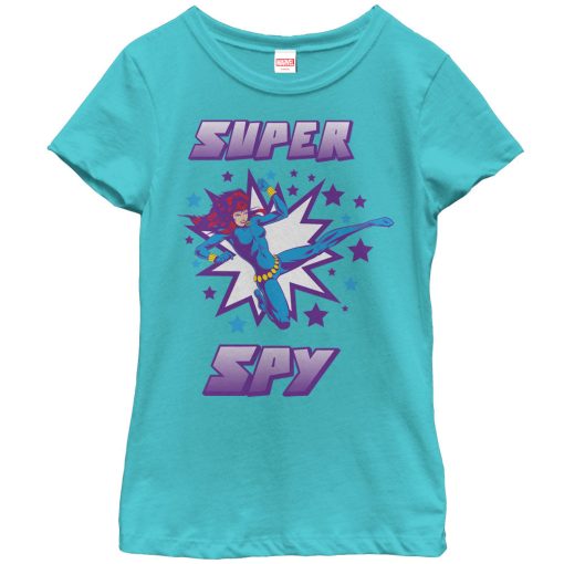 Girl’s Marvel Black Widow Super Spy T-Shirt