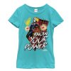 Girl’s Marvel Captain Marvel Know Your Power T-Shirt