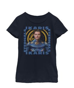 Girl’s Marvel Eternals Ikaris Hero Box T-Shirt
