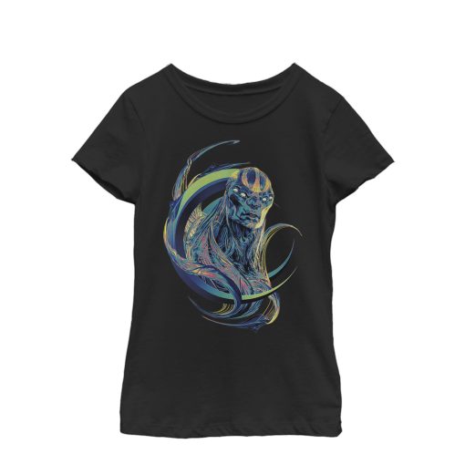 Girl’s Marvel Eternals Kro Colorful T-Shirt