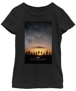 Girl’s Marvel Eternals Movie Poster T-Shirt