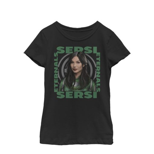 Girl’s Marvel Eternals Sersi Hero Box T-Shirt