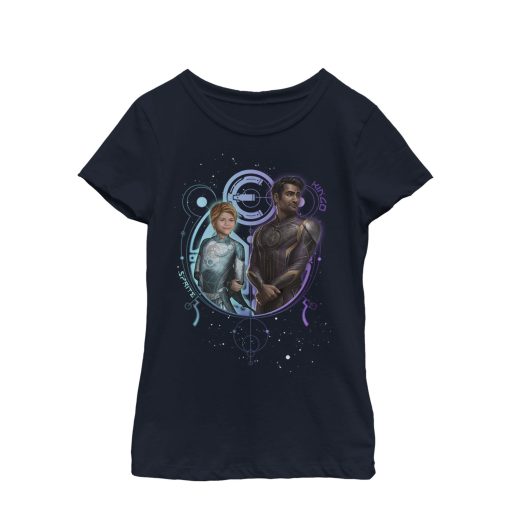 Girl’s Marvel Eternals Sprite and Kingo Duo T-Shirt