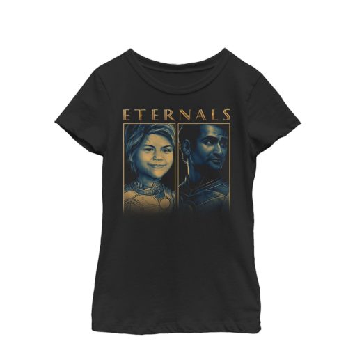 Girl’s Marvel Eternals Sprite and Kingo T-Shirt