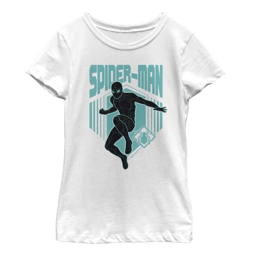 Girl’s Marvel Spider-Man Far From Home Shadow Streak T-Shirt