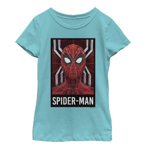 Girl’s Marvel Spider-Man Far From Home Tech Suit T-Shirt