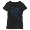 Girl’s Marvel Spider-Man No Way Home Black Suit Blueprint T-Shirt
