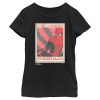Girl’s Marvel Spider-Man No Way Home Friendly Neighborhood Poster T-Shirt