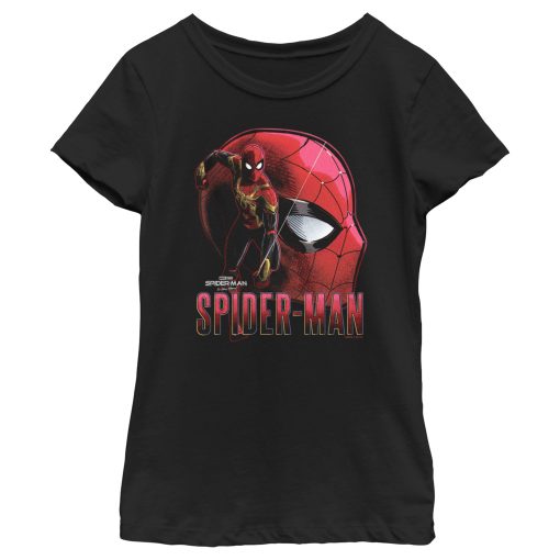 Girl’s Marvel Spider-Man No Way Home Profile T-Shirt