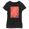 Girl’s Marvel Spider-Man No Way Home Red Poster T-Shirt