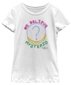 Girl’s Marvel Spider-Man No Way Home We Believe Mysterio T-Shirt