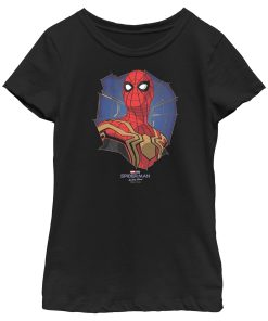 Girl’s Marvel Spider-Man No Way Home Web of a Hero T-Shirt