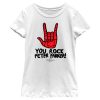 Girl’s Marvel Spider-Man No Way Home You Rock Peter Parker T-Shirt