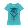 Girl’s Marvel Thor Ragnarok Asgardian Warrior Hammer T-Shirt