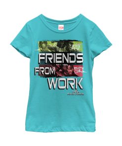 Girl’s Marvel Thor Ragnarok Friend From Work T-Shirt