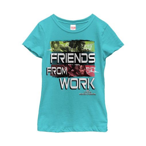 Girl’s Marvel Thor Ragnarok Friend From Work T-Shirt