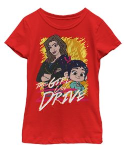 Girl’s Ralph Breaks the Internet Girl Can Drive T-Shirt