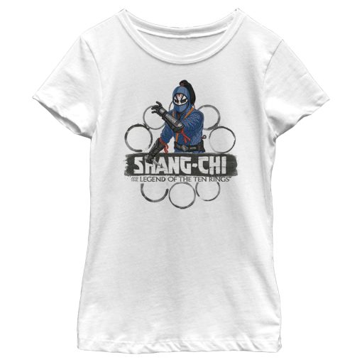 Girl’s Shang-Chi and the Legend of the Ten Rings Death Dealer Rings T-Shirt